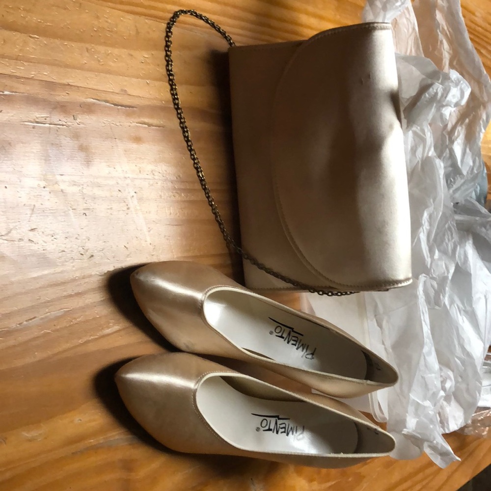 Size 7WOMENS pastel peach 🍑 Pimento  dress shoes